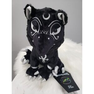 Killstar KREEPTURES 11" Horus Super Rare Black Gothic Halloween Toy Plush #0037‎